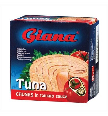 Tuna chunks in tomato sauce 80g